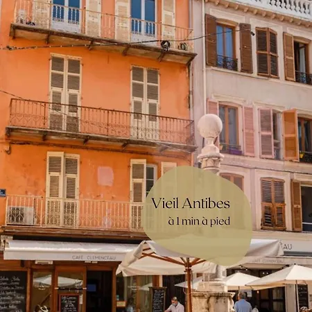 Vieil Antibes, De Sable, Avec Parking Apartment